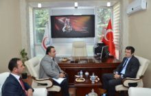 Sayın Valimiz Kamu Hastaneleri Birliği Genel Sekreterliği’ni Ziyaret Etti