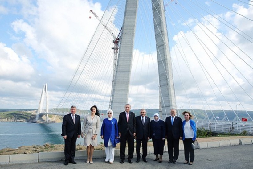 Yavuz Sultan Selim Köprüsü açıldı