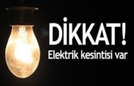 Dikkat! Pazar günü elektrik kesilecek