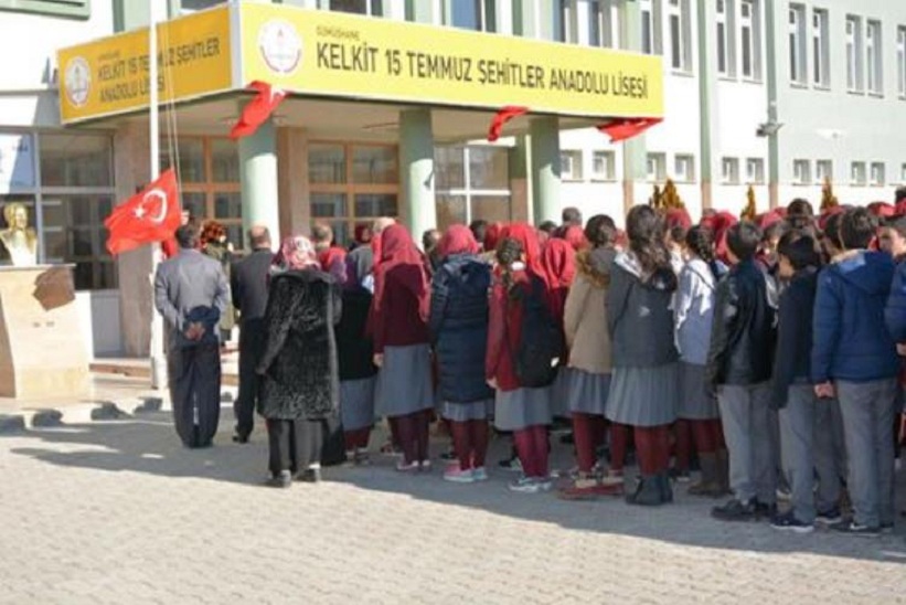 Kelkit Anadolu Lisesi  , 15 temmuz Şehitler oldu