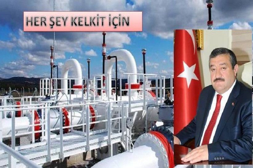 KELKİT DOĞALGAZ'A KAVUŞUYOR