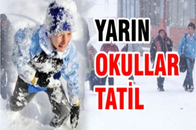 Yarın Okullar 1 Gün Tatil