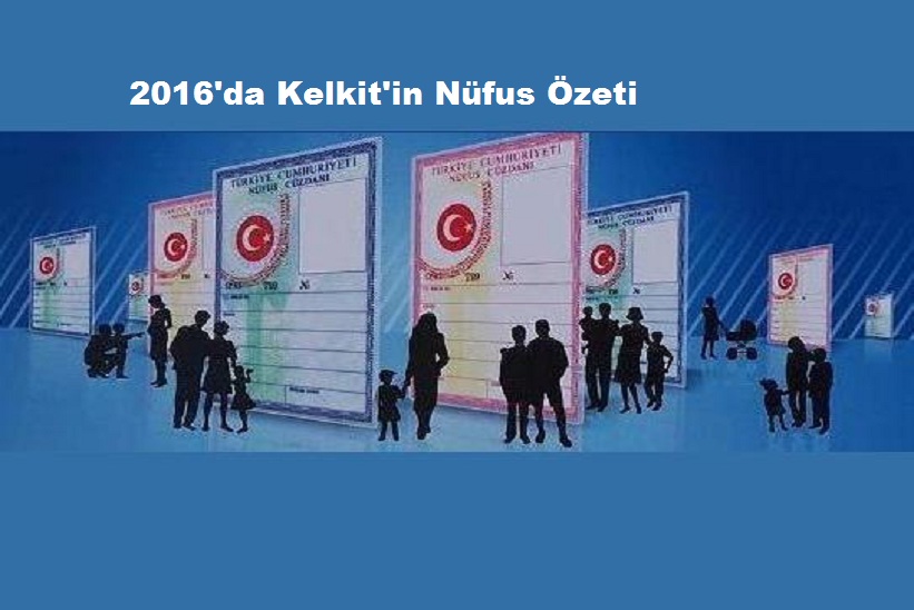 2016’ Kelkit’in Nüfus Özeti