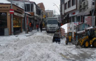 Kelkit’te Yoğun Kar Yağışı Devam Ediyor