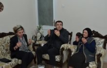 Gümüşhane Valisi ve Eşi Şehidimiz Polis Memuru Cengiz Erkan’ın Annesine Ziyarette Bulundular