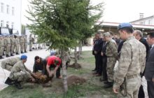 Kelkit Jandarma Komutanlığı Bahçesinde Kurban Kesildi