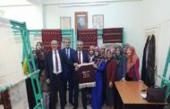 Kaymakam Yavuz Kültür İl Kültür Müdürü İle Birlikte Zilli Kilim Atölyesini Ziyaret Ettiler