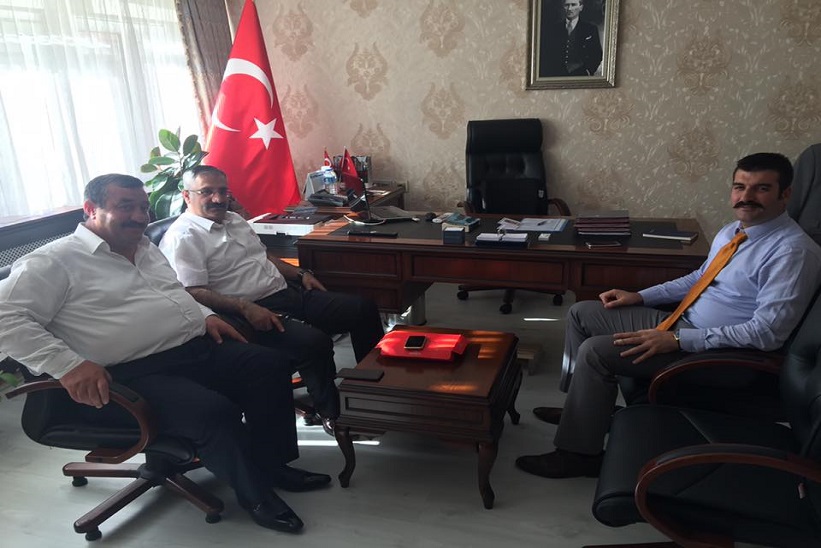 Başkan Yılmaz Kaymakam Yavuz Yeni Atanan Gümüşhane Vali Yardımcısını Ziyaret Etti.