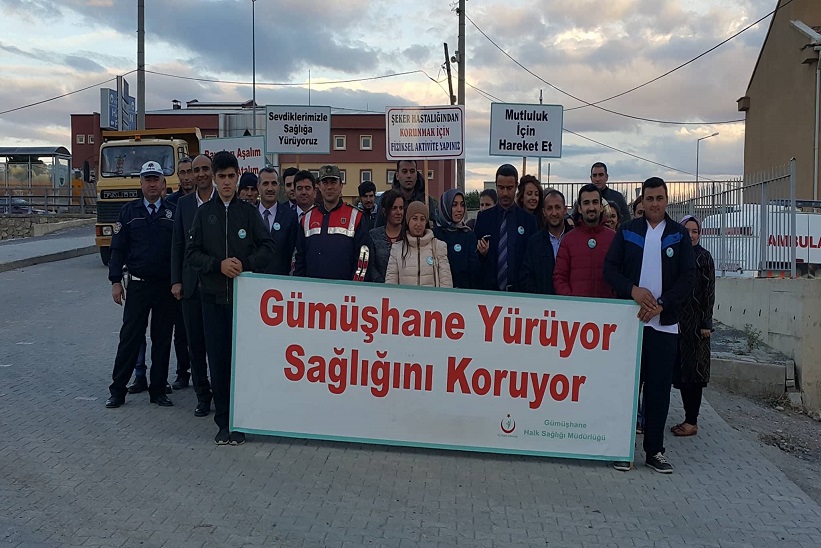 Kelkit’te Sağlıklı Yaşam Yürüyüşü Yapıldı