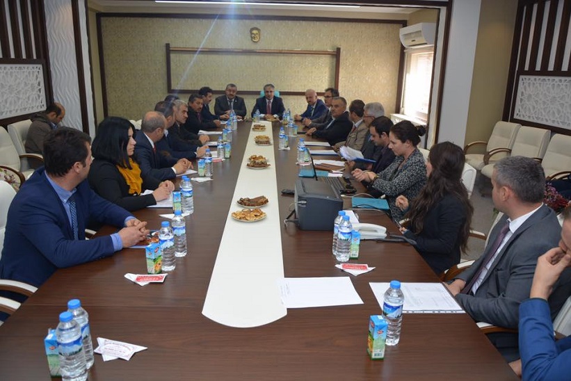 Tarıma Dayalı İhtisas Organize Sanayi Bölgesi İle İlgili Toplantı Kaymakamlık Toplantı Salonunda Gerçekleştirildi