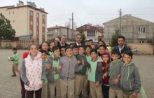 Kaymakam Yavuz Beraberindekilerle Behiye Mustafa Doğan Ortaokulu’nu Ziyaret Etti