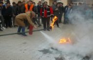 Kelkit te Uygulamalı Yangın Söndürme Tatbikatı Teorik Ve Pratik Bilgiler Verilmeye Devam Ediyor