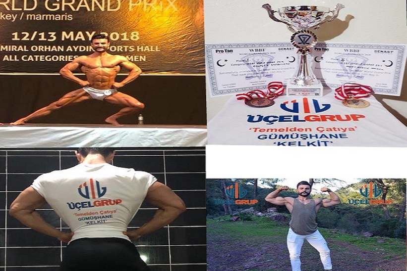 Kelkitli COUPLE’S BODYBUILDING Dünya Şampiyonu Oldu