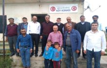 Kaymakam Yavuz Ve KHGB Müdürü Gürleyik Köyünü Ziyaret Etiller