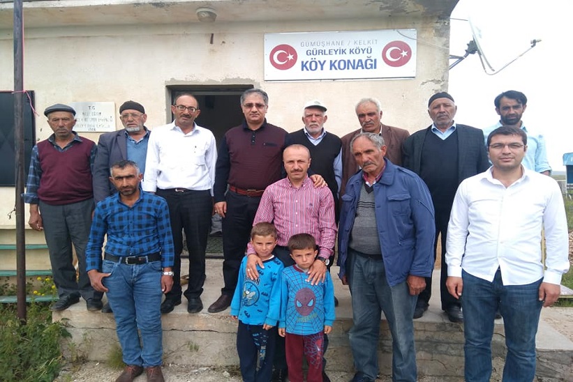 Kaymakam Yavuz Ve KHGB Müdürü Gürleyik Köyünü Ziyaret Etiller