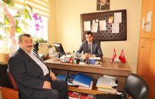 Başkan Yılmaz Seçim Müdürlüğü Görevine Atanan Öner Gerçek’i Ziyaret Etti