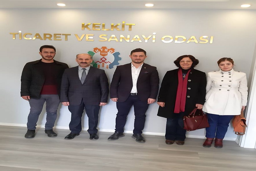 KTSO Yönetim Kurulu Başkanı Mustafa Servet Daltaban’ı Makamında Ziyaret Ettiler