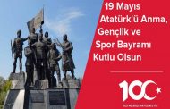 19 Mayıs Atatürk'ü Anma,Gençlik ve Spor Bayramının 100.Yılı kutlu olsun.