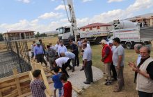 Hayırsever Vatandaşlarımızın Yapımını Üstlendiği Cami Temel Atma Töreni Gerçekleşti.