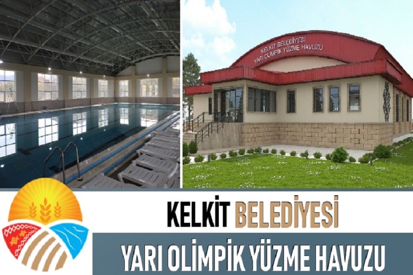 Gümüşhane Kelkit İlçesinde Yapılan Yüzme Havuzu Geçici Olarak Kapatıldı