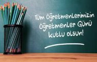 24 Kasım Öğretmenler Günü Kutlu Olsun