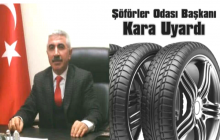 Kelkit Şoförler Odası'ndan Kış Lastiği Uyarısı