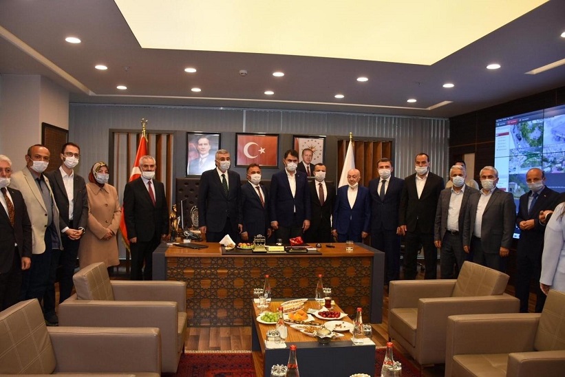 Başkan Nas Çevre Ve Şehircilik Bakanımız’ı Misafir Ettik.