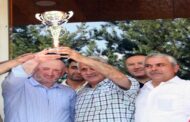 Başkanlar Şampiyon Takımı Kutlayarak Kupayı Kaldırdılar
