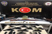 Gümüşhane' de Silah Kaçakçılığı ve İmalatına Yönelik Operasyon Yapıldı