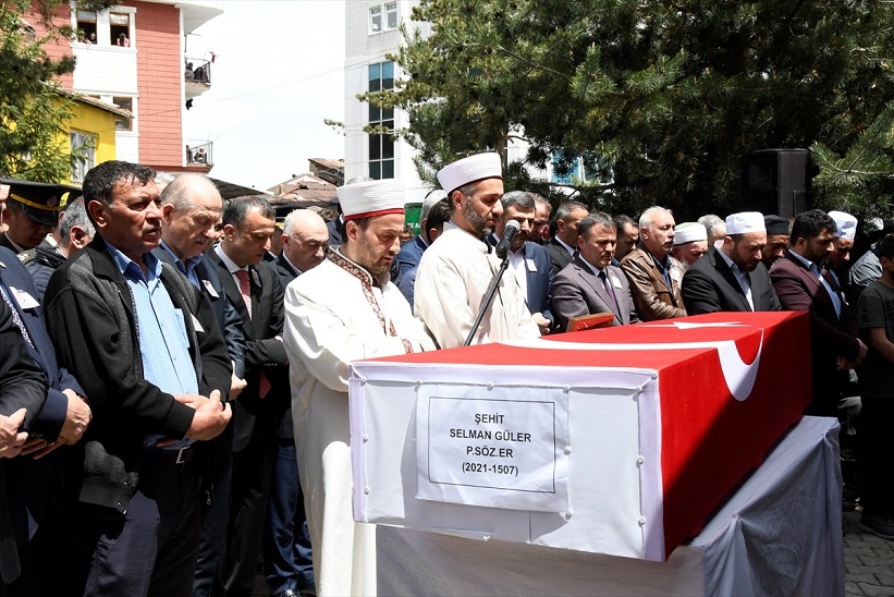 Şehit Selman Güler, Son Yolculuğuna Uğurlandı