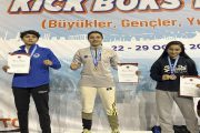 Feyzanur Azizoğlu 8.Kez Türkiye Kick Boks Şampiyonu Oldu
