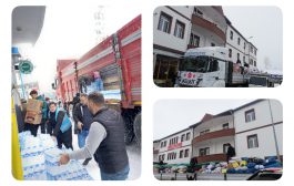 Kelkit’ten Yardım Paketleri Deprem Bölgesine Ulaştırılmak  Üzere Yola Çıktı