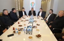 KELKİT TİCARET VE SANAYİ ODASINDA TOPLANTI GERÇEKLEŞTİRİLDİ.
