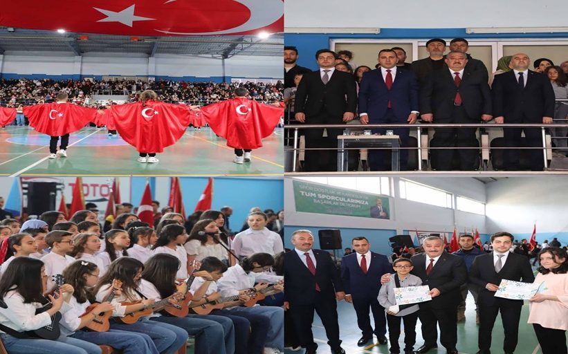 KELKİT'TE 23 NİSAN ULUSAL EGEMENLİK VE ÇOCUK BAYRAMI COŞKUYLA KUTLANDI.