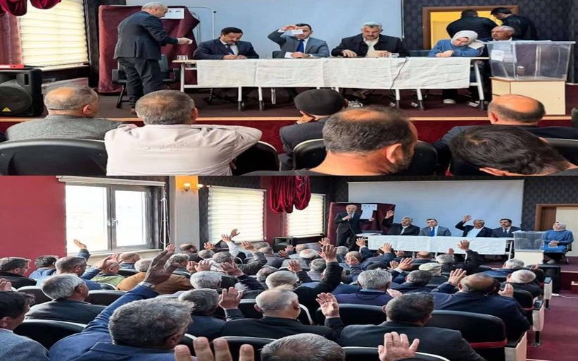 KÖYLERE HİZMET GÖTÜRME BİRLİĞİ SEÇİMİ YAPILDI.
