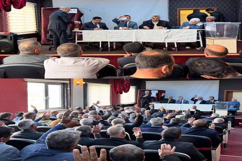 KÖYLERE HİZMET GÖTÜRME BİRLİĞİ SEÇİMİ YAPILDI.