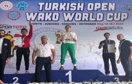 K1 BRANŞINDA DÜNYA ŞAMPİYONLUĞU KELKİT'İN.
