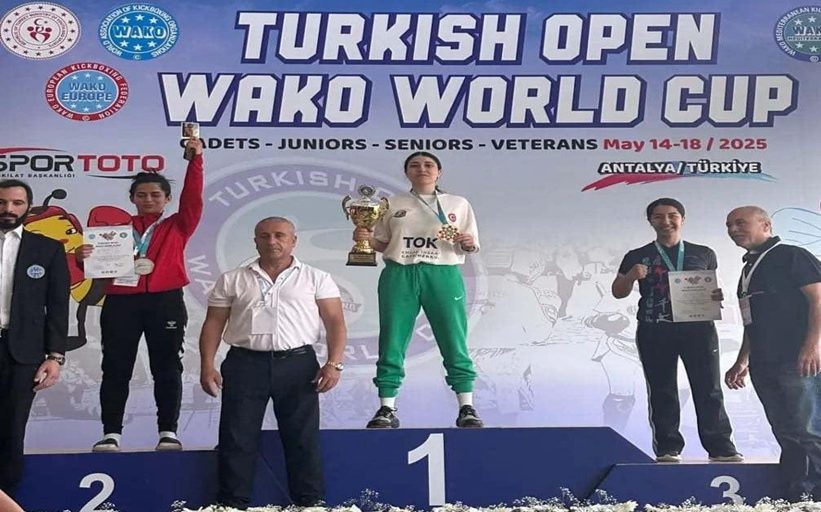K1 BRANŞINDA DÜNYA ŞAMPİYONLUĞU KELKİT'İN.