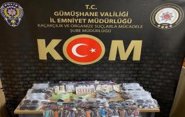 KAÇAKÇILIK VE ORGANİZE SUÇLARLA MÜCADELE ŞUBE MÜDÜRLÜĞÜ GEÇİT VERMİYOR.