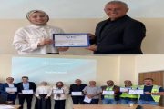 GÜMÜŞHANE KELKİT İLÇESİ ÜNLÜPINAR BELDESİ BELEDİYE BAŞKANI FİKRİ ÖZER VE EKİBİ SEMİNERE KATILARAK BELGELERİNİ ALDILAR.