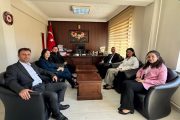 KAYMAKAM ALGIN VEDA ZİYARETİNDE BULUNDU.