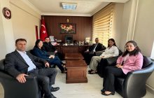 KAYMAKAM ALGIN VEDA ZİYARETİNDE BULUNDU.