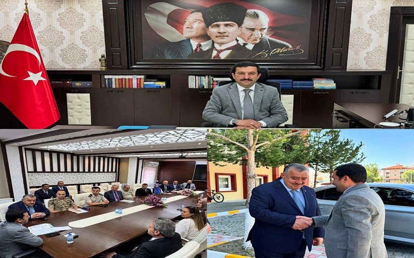 KAYMAKAM MAHMUT SAMİ YILMAZ GÖREVİNE BAŞLADI.