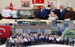 BAŞKAN ÜNAL YILMAZ; SAYIN BİNALİ YILDIRIMI İLÇEMİZDE MİSAFİR ETTİK.