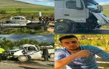 BAYBURT'TA TRAFİK KAZASI,BİR KİŞİ ÖLDÜ İKİ KİŞİ YARALI.