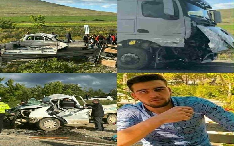 BAYBURT'TA TRAFİK KAZASI,BİR KİŞİ ÖLDÜ İKİ KİŞİ YARALI.