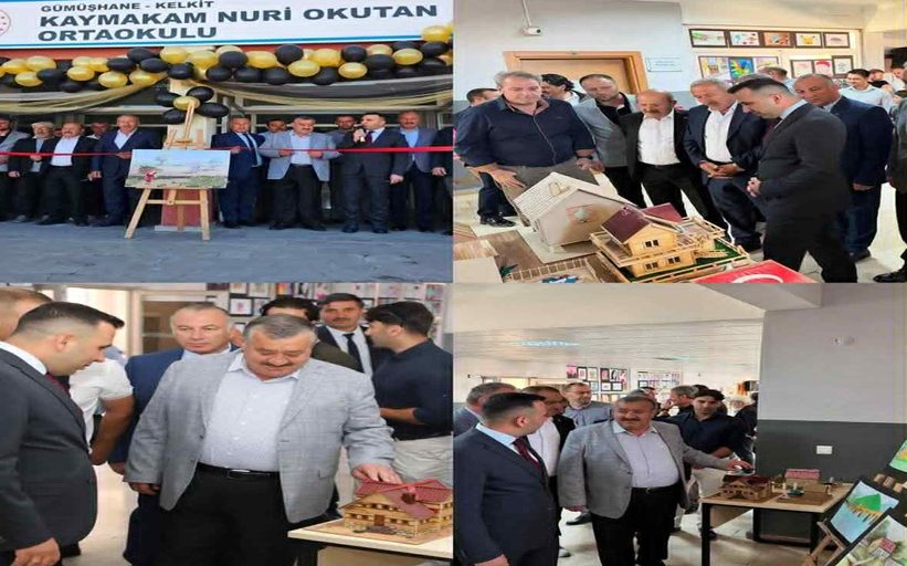 KAYMAKAM NURİ OKUTAN ORTAOKULU TARAFINDAN YIL SONU SERGİSİ DÜZENLENDİ.