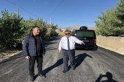 BAŞKAN YILMAZ; ASFALT ÇALIŞMALARIMIZI YERİNDE İNCELEDİK.