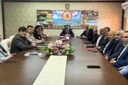 KAYMAKAM VE BERABERİNDEKİLER YENİ EĞİTİM DÖNEMİNE DAİR DEĞERLENDİRMELERDE BULUNDU.