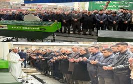 MUHTARLIK VE MUHTARLAR DERNEK BAŞKANLIĞI YAPAN ŞAHİN PALA SON YOLCULUĞUNA UĞURLANDI.